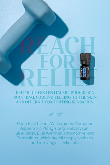 Doterra deep blue illóolaj keverék 5 ml